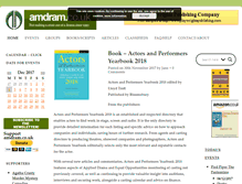 Tablet Screenshot of amdram.co.uk